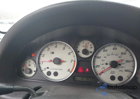 2003 Mazda Mx-5 Miata Cloth/Ls/Se/Shinsen из США, поврежденный, VIN JM1NB353030308438